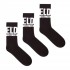 Diesel Socks  Ray 3-Pack-Black