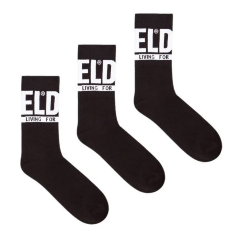Diesel Socks  Ray 3-Pack-Black