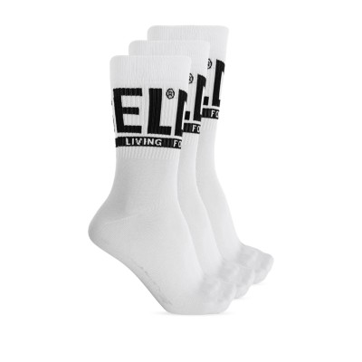 Diesel Socks Ray 3-Pack-White