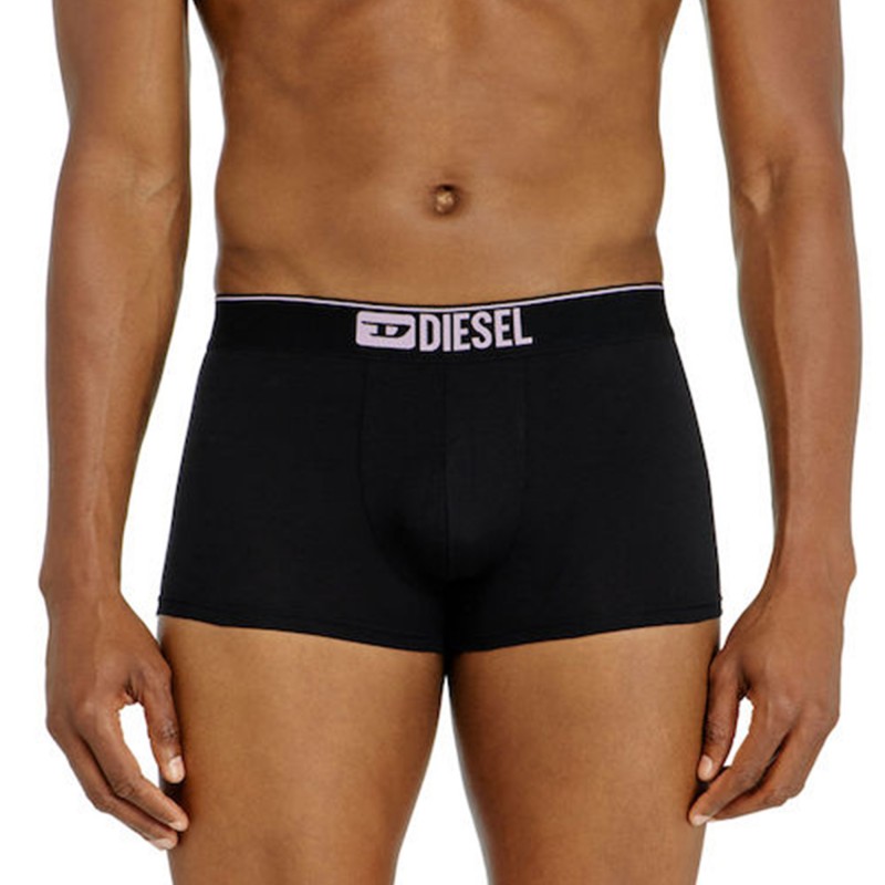 Diesel Boxer Shorts 3 Pack-Black Diesel Boxer Shorts 3 Pack-Black