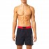Diesel Swim Shorts With Outline Logo-Black