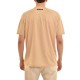 Twin Black Micropattern T-Shirt In Relaxed Fit-Beige Twin Black Micropattern T-Shirt In Relaxed Fit-Beige