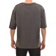 Twin Black Boxy Fit Oversized T-Shirt-Anthracite Twin Black Boxy Fit Oversized T-Shirt-Anthracite