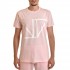 Twin Black T-Shirt Monogramma-Pink