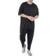 Twin Black T-Shirt Oversized Rib-Black Twin Black T-Shirt Oversized Rib-Black
