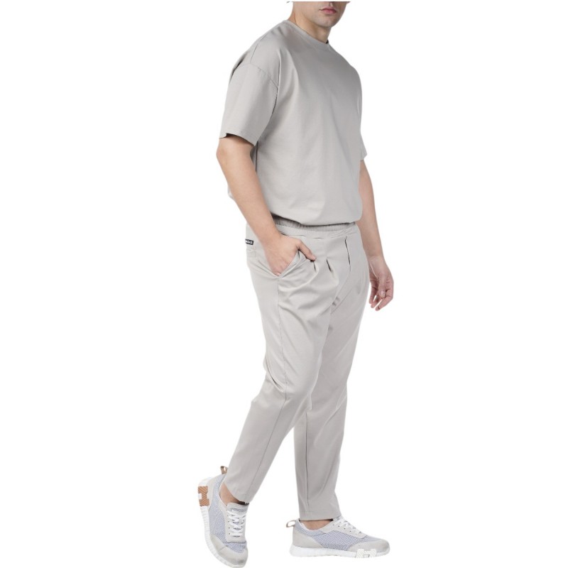 Twin Black T-Shirt Oversized-Grey Twin Black T-Shirt Oversized-Grey