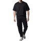 Twin Black T-Shirt Oversized-Black Twin Black T-Shirt Oversized-Black