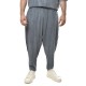 Twin Black Trousers Relaxed Fit Linen Denim-Blue