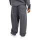 Twin Black Trousers Loose Fit Denim-Dark Grey