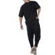 Twin Black Trousers Elastic Waist Rib-Black Twin Black Trousers Elastic Waist Rib-Black