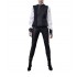 Lotus Eaters Leggings With Rib Textured Contrast-Black