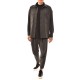 Twin Black Overshirt With Flap Pockets-Anthracite Twin Black Overshirt With Flap Pockets-Anthracite