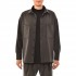 Twin Black Overshirt With Flap Pockets-Anthracite