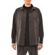 Twin Black Overshirt With Flap Pockets-Anthracite Twin Black Overshirt With Flap Pockets-Anthracite