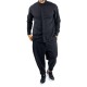 Twin Black Shirt Mao-Black