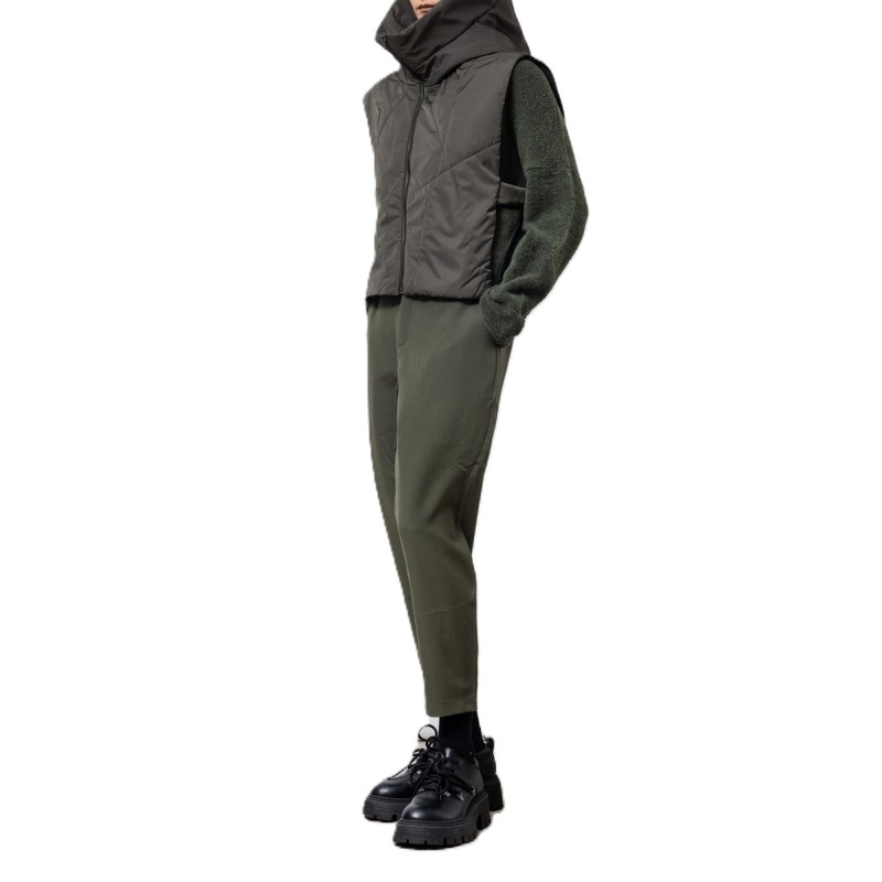 Lotus Eaters Trousers Relaxed Fit-Khaki