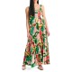 Forel Colorwaved Pleated Dress-Multicolor Forel Colorwaved Pleated Dress-Multicolor