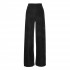 Forel Wide Leg Trousers Velvet-Black