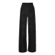 Forel Wide Leg Trousers Velvet-Black