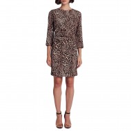 Forel Animal Patterned Dress-Cheetah