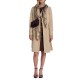 Forel Coat With Standing Collar-Vanilia Forel Coat With Standing Collar-Vanilia
