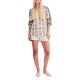 Forel Blouse Case Study Embroidery-Cappuccino