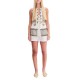 Forel Blouse Case Study Sleeveless Embroidery-Camel