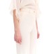 Fore Trousers With Button-Vanilla