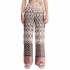Forel Case Study Trousers With Print-Beige/Brown