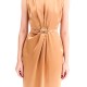 Forel Dress Satin With Strass-Bronze