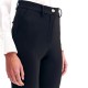 Forel Trousers With Gold Buttons-Black