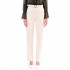 Forel Trousers With Gold Buttons-Vanilla