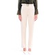 Forel Trousers With Gold Buttons-Vanilla