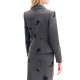 Forel Blazer Jacket With Embroidery Sparcle Flower-Grey Forel Blazer Jacket With Embroidery Sparcle Flower-Grey