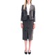 Forel Blazer Jacket With Embroidery Sparcle Flower-Grey Forel Blazer Jacket With Embroidery Sparcle Flower-Grey