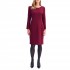 Forel Dress Midi-Bordeaux