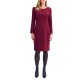 Forel Dress Midi-Bordeaux