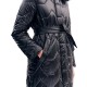 Forel Puffer Jacket Long-Black