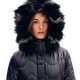Forel Puffer Jacket Long-Black