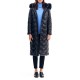 Forel Puffer Jacket Long-Black
