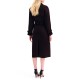 Forel Coat Maxi Double Breasted With Belt-Chocolat