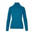 Forel Sweater Knitted Turtleneck-Sky Blue