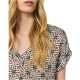 Forel Blouse V Neck With Print-Ciel Forel Blouse V Neck With Print-Ciel
