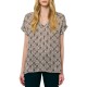 Forel Blouse V Neck With Print-Ciel Forel Blouse V Neck With Print-Ciel