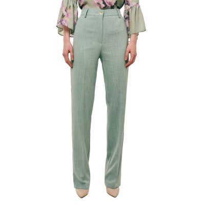 Forel Trousers Gold Button-Veraman