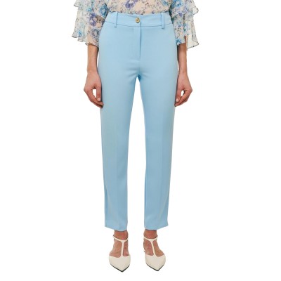 Forel Trousers With Gold Button-Ciel