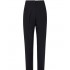 Forel Trousers With Elastic Waist-Black