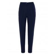 Forel Trousers With Elastic Waist-Blue