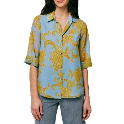 Forel Shirt With Print-Ciel