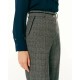 Forel Trousers Check Pattern-Blue